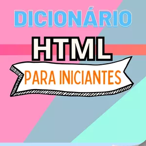 Imagem de capa para o Ebook HTML PARA INICIANTES