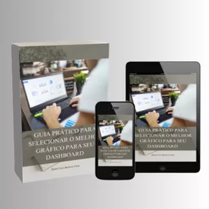 Imagem de capa para o Ebook Aprenda a impressionar com gráficos: Guia prático para Dashboards