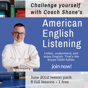 Cover image for Online course Coach Shane's American English Listening - June 2012