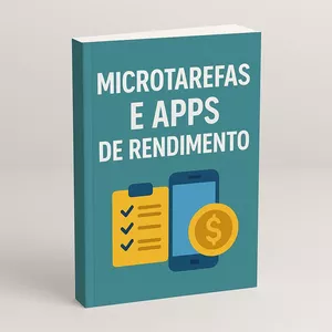 Imagem de capa para o Ebook Microtarefas e Apps de rendimento - Ganhe Dinheiro Extra