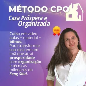 Imagem de capa para o Curso online Método CPO - Casa Próspera e Organizada