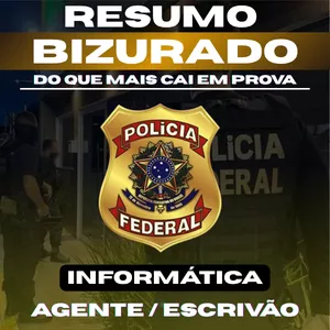 Imagem de capa para o Ebook RESUMÃO BLOCO II POLÍCIA FEDERAL
