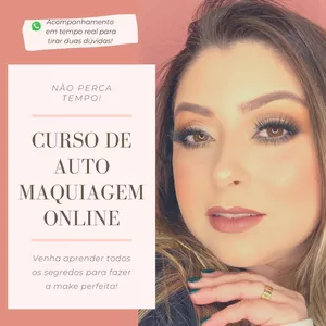 Curso Curso de Auto Maquiagem - Iniciante 