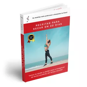 Imagem de capa para o Ebook Receitas para secar em 20 dias Pro.