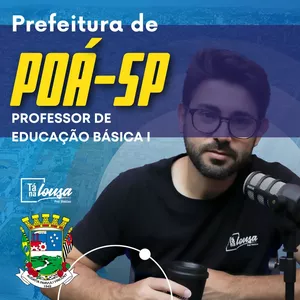 Imagem de capa para o Curso online CONCURSO POÁ/SP - PROFESSOR DE EDUCAÇÃO BÁSICA I (PEB I)