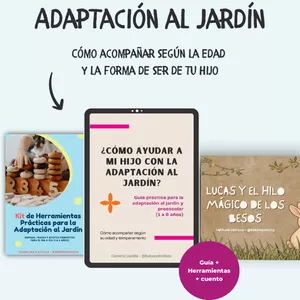 Imagen de portada para Ebook Cómo ayudar a mi hijo (y a mí) con la adaptación al jardín