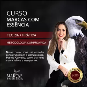 Imagem de capa para o Curso online MARCAS COM ESSÊNCIA
