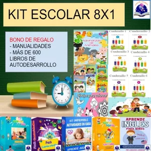 Imagen de portada para Curso online 👩🏻‍🎓 KIT ESCOLAR  📝💯