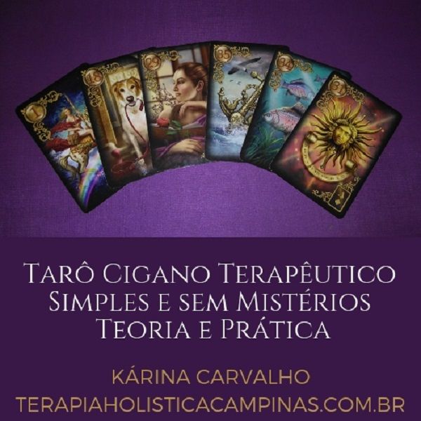 Imagem do curso Curso à Distância de Tarô Cigano Abordagem Terapêutica 