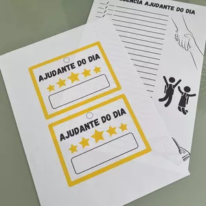 Imagem de capa para o Ebook AJUDANTE DO DIA