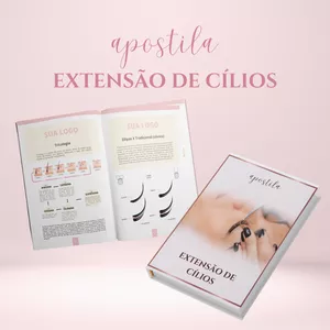 Imagem de capa para o Curso online Apostila Extensão de Cílios