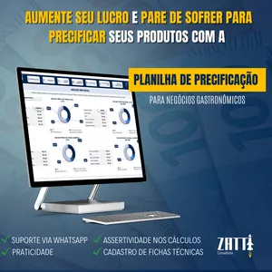 Planilha Planilha de Precificação Para Negócios Gastronômicos