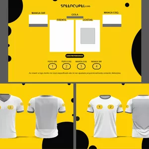 Imagem de capa para o Curso online Template Automático CorelDRAW - Mockup Manga Curta + Molde G