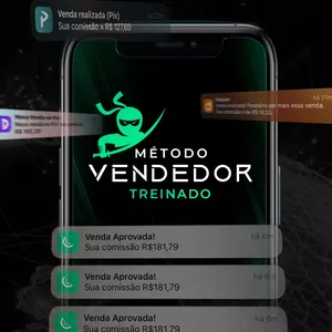 Imagem de Método vendedor treinado criado por Trindade na hotmart