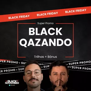 Imagem de capa para o Curso online Trilhas Qazando Boleto Parcelado - Oferta Black
