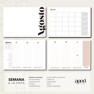 Imagen de portada para Curso online Agenda 2024 - Semana a la vista