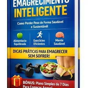 Imagem de capa para o Ebook EMAGRECIMENTO INTELIGENTE