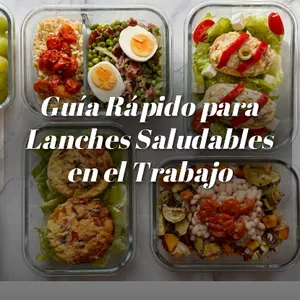 Imagen de portada para Ebook Guía Rápido para Lanches Saludables en el Trabajo