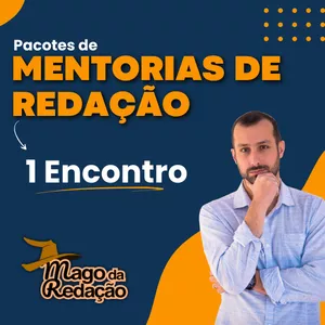 Imagem de capa para o Curso online  Mentoria de Redação - 1 encontro