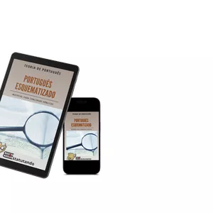 Imagem de capa para o Curso online Português para concursos