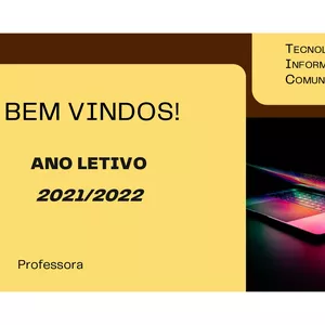 Imagem de capa para o Curso online Recurso editável Power Point de TIC nível básico
