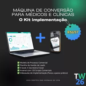Imagem do curso Máquina de Conversão Médica: O Kit de Implementação