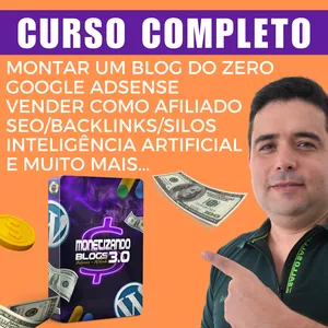 Curso Monetizando Blogs com Google Adsense 3.0 grátis