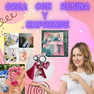 Imagen de portada para Curso online Crea con Resina y Emprende