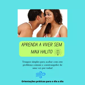 Imagem de capa para o Ebook Vivendo Sem Mau Hálito
