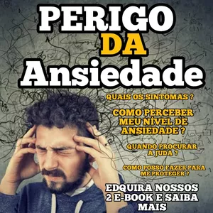 Imagem de capa para o Ebook ANSIEDADE 