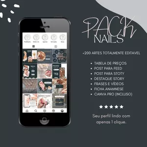 Imagem do curso Canva Pack - Nails Designer