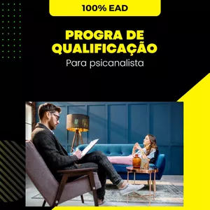 Imagem de capa para o Curso online PROGRAMA DE QUALIFICAÇÃO PARA PSICANALISTAS