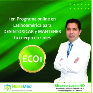 Imagem principal do produto ECO1 - 1er. Programa online para desintoxicar y mantener tu cuerpo en 1 mes