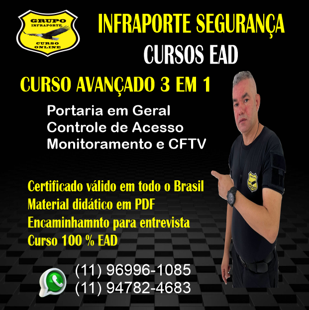 Imagem do curso CURSO PORTARIA CONTROLE DE ACESSO E CFTV