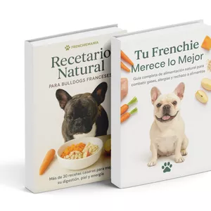 Imagen de portada para Ebook 🐾 Guía completa de Alimentación Natural para combatir Gases, Alergias y Rechazo a Alimentos para el Bulldog Francés (+ 30 Recetas Caseras Por Etapa)