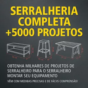 Imagem de capa para o Ebook +5000 PROJETOS De R$49,90 Por R$29,90!!