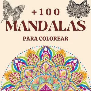 Imagen de portada para Ebook 100+ MANDALAS PARA COLOREAR