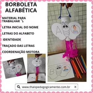 Imagem de capa para o Ebook BORBOLETA ALFABÉTICA