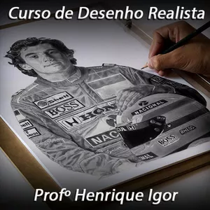 Imagem de capa para o Curso online Curso de Desenho Realista para Iniciantes - Henrique Igor