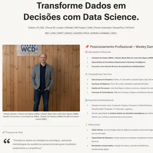 Imagem de capa para o Serviço online Serviços de Ciência de Dados Aplicado a Negócios