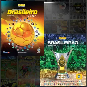 Imagem de capa para o Ebook Álbuns Campeonato Brasileiro 2017 a 2020 Digitalizados