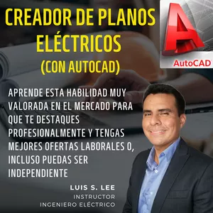 Imagen de portada para Curso online Creador de Planos Eléctricos (con AutoCAD)