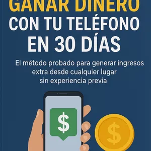 Imagen de portada para Ebook COMO  GANAR DINERO  CON TU TELEFONO  EN 30 DIAS
