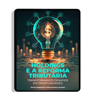 Imagem de capa para o Ebook Holding e a Reforma Tributária