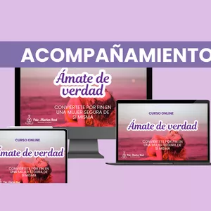 Imagen de portada para Curso online Acompañamiento: ÁMATE DE VERDAD