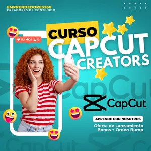 Imagen de portada para Curso online Capcut Creators