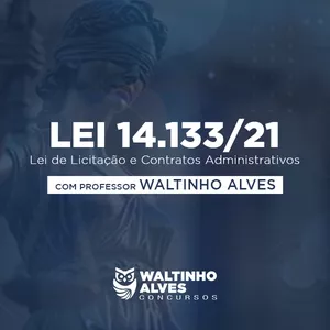 Imagem de capa para o Curso online Lei 14.133/21 Lei de Licitação e contratos administrativos