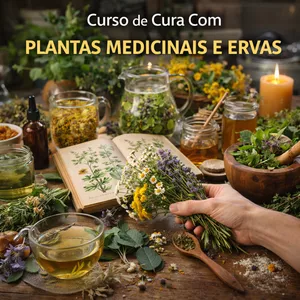 Imagem de capa para o Curso online Curso de Cura Com Plantas Medicinais E Ervas