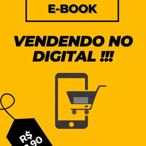 Imagem de capa para o Ebook VENDENDO NO DIGITAL !!!