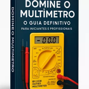 Imagem de capa para o Ebook Domine o Multímetro: O Guia Definitivo